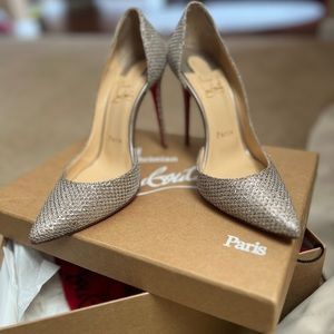 Christian Louboutin Iriza 100 glitter